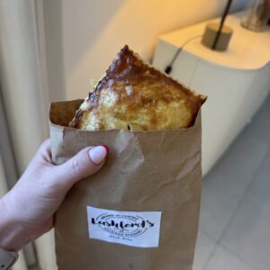 Sausage, Beans and Cheese Pasty