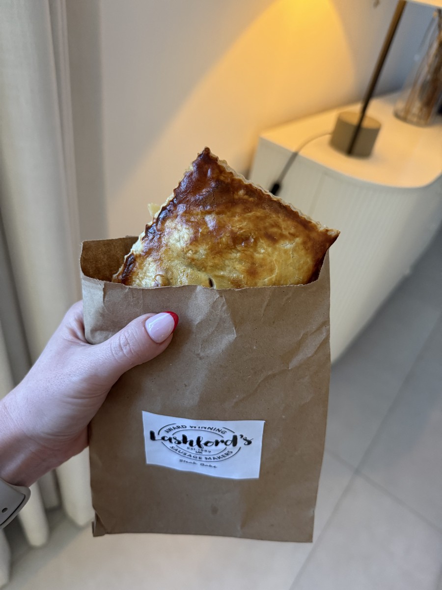 Sausage, Beans and Cheese Pasty