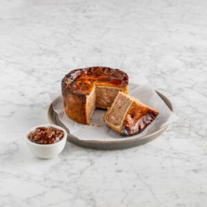 Red Onion Marmalade Pork Pie